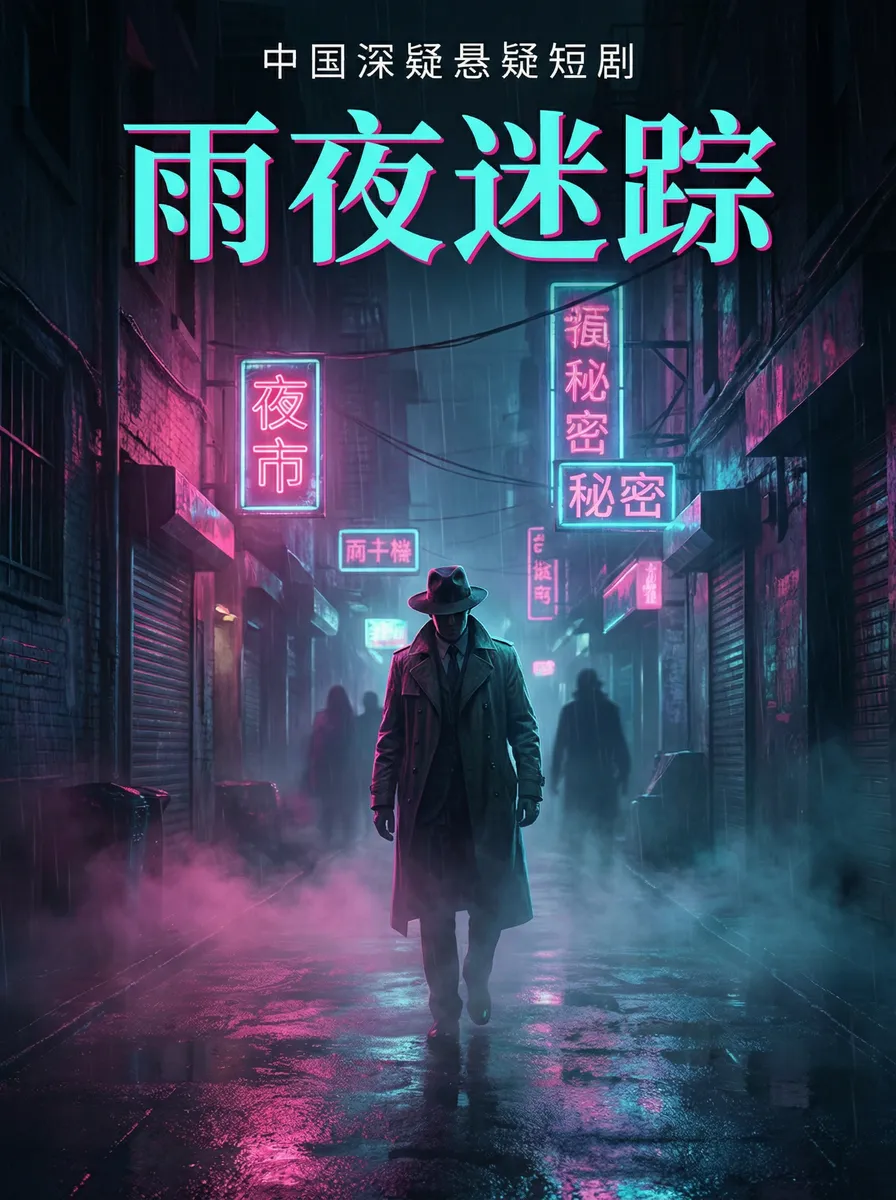 defy刷机 悬疑追踪短剧 - 雨夜迷踪海报